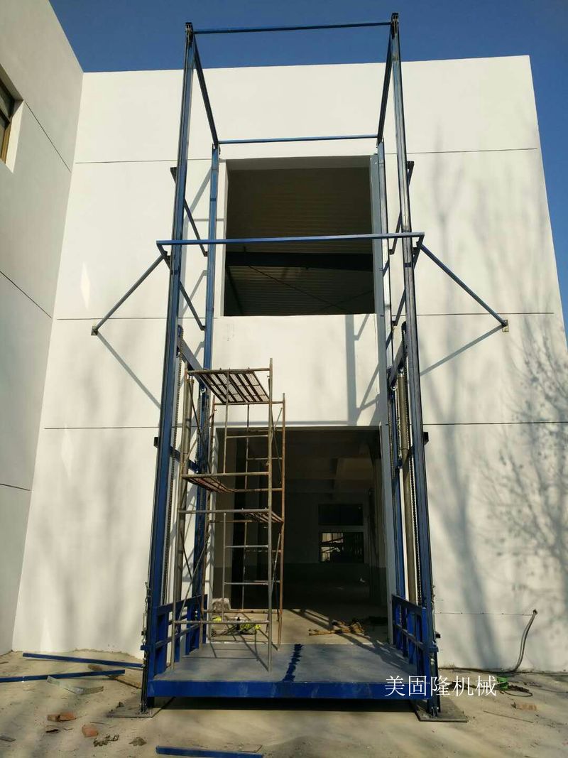 盐城仓库专用导轨式升降货梯价格